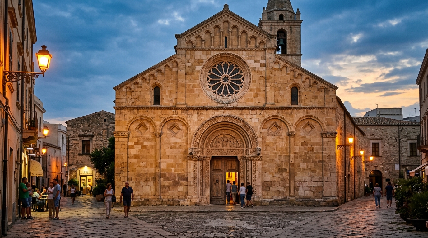 la faradda dei candelieri di sassari - La Chiesa di Santa Maria di Betlem meta finale del voto