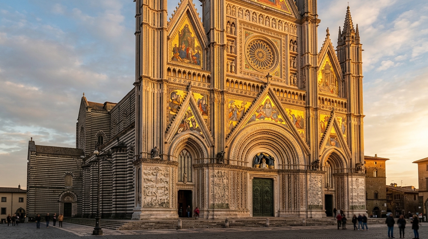 pozzo di san patrizio e rupe di orvieto - I dettagli monumentali e le architetture storiche di Orvieto