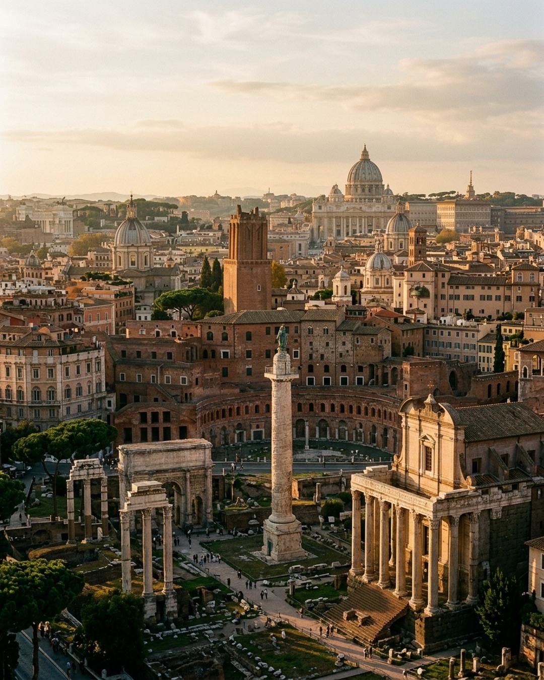 Roma in un giorno: un itinerario tra le stratificazioni della città