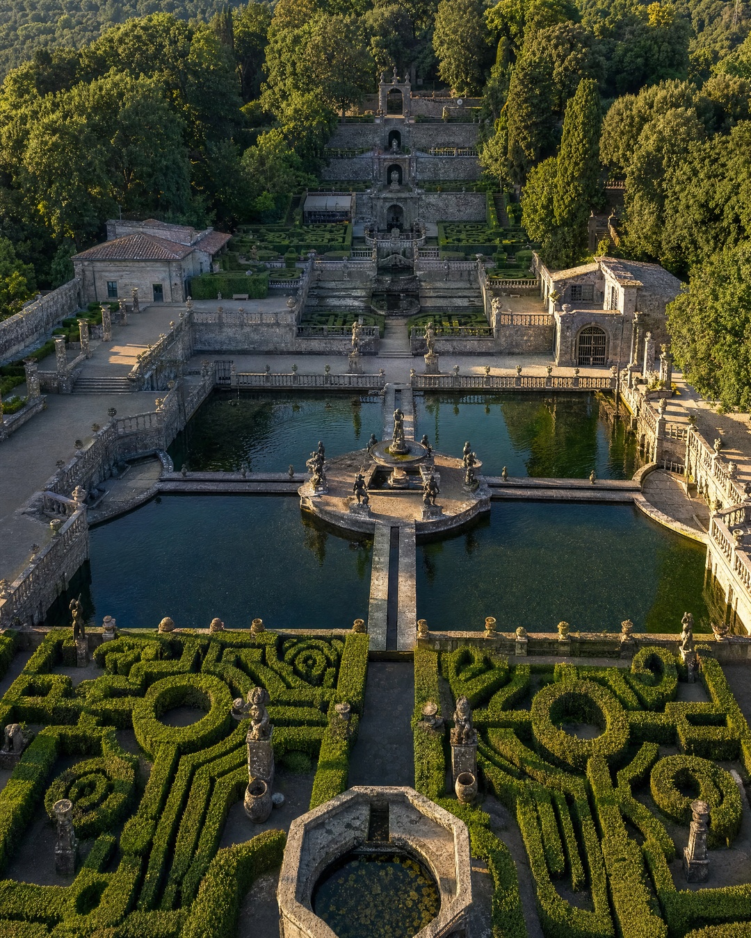 Villa Lante a Bagnaia: il giardino costruito dall’acqua