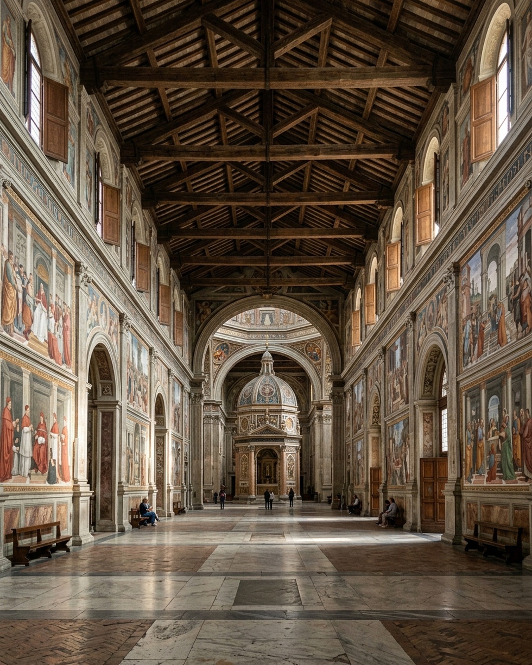 La Corsia Sistina di Santo Spirito in Sassia: l'ospedale più antico d'Europa e gli affreschi di Sisto IV